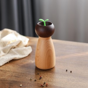 ODM New Beech Wood Salt and Pepper Grinder