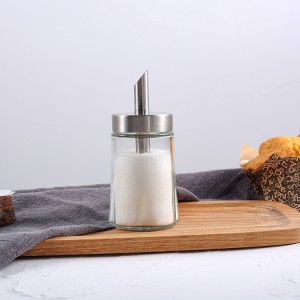 Bulk Sugar Dispenser with Glass Bottle