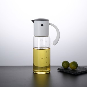 Custom 300ml Kitchen Oil Dispenser with Gravity Flip Lid