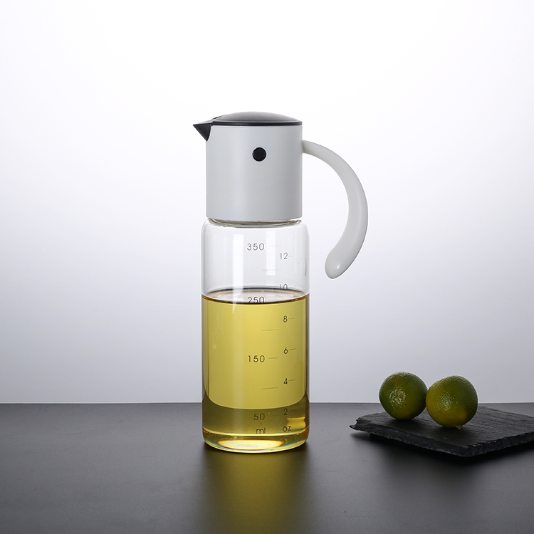 Custom 300ml Kitchen Oil Dispenser with Gravity Flip Lid
