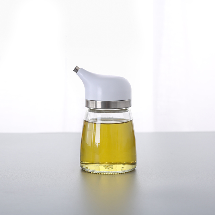 Custom Compact Olive Oil Dispenser with Drip-Free Press Control