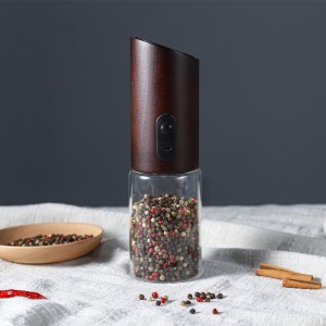 Custom Gravity Wooden Spice Grinder