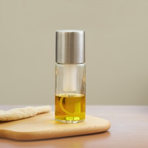 Custom Olive Oil Spritzer Bottle with Glass Jar