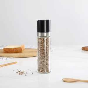 Custom Plastic Manual Pepper Grinder with Ceramic Grinder