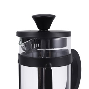 Custom Portable French Press with Borosilicate Glass