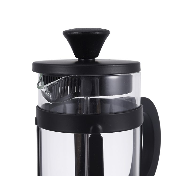 Custom Portable French Press with Borosilicate Glass
