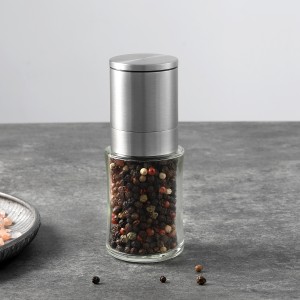 Custom Portable Stainless Steel Manual Pepper Grinder