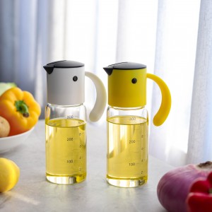 Customized Gravity Cooking Oil Dispenser with Glass Jar