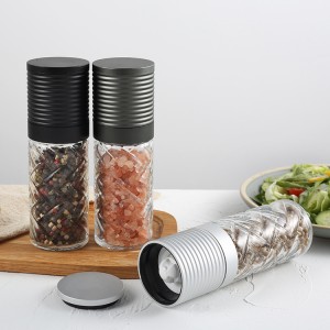 Customized Aluminum Alloy Hand Salt and Pepper Grinder