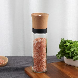 ODM Custom Wood Manual Spice Mill Grinder