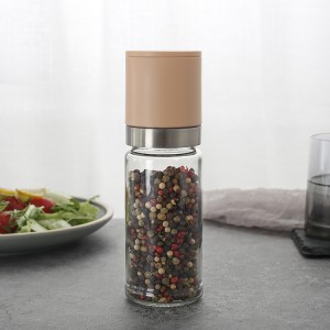 OEM&ODM Manual Salt and Pepper Grinder with Adjustable Burr