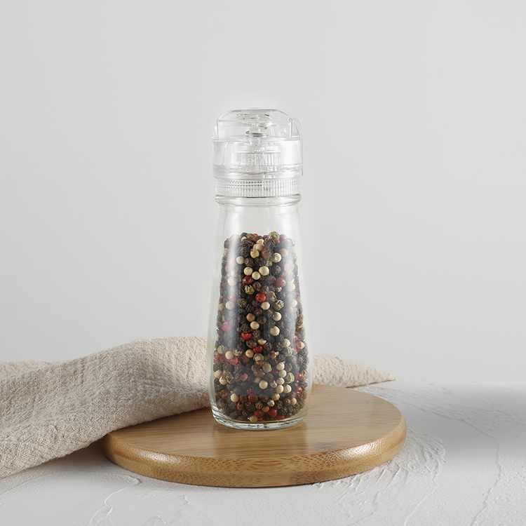 Wholesale Adjustable Plastic Salt and Pepper Grinder with Plastic Burr 1