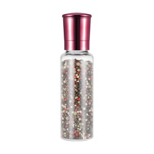 Wholesale Glossy Plastic Manual Pepper Grinder