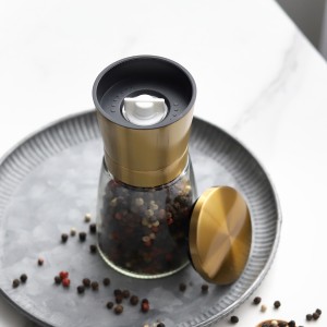 Wholesale Gold Pink Salt and Pepper Grinder