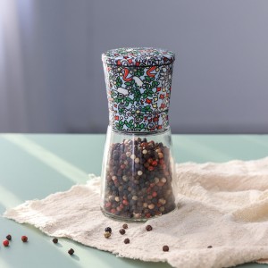 Wholesale Salt Grinders for Sea Salt with Pattern